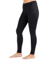 Dakine Women's Lupine Lightweight Thermal Bottoms - Black Women's Knit Pants - Trojan Wake Ski Snow