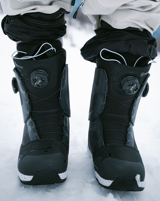 Nidecker Women's Rift Snowboard Boots - Black - 2024 Women's Snowboard Boots - Trojan Wake Ski Snow