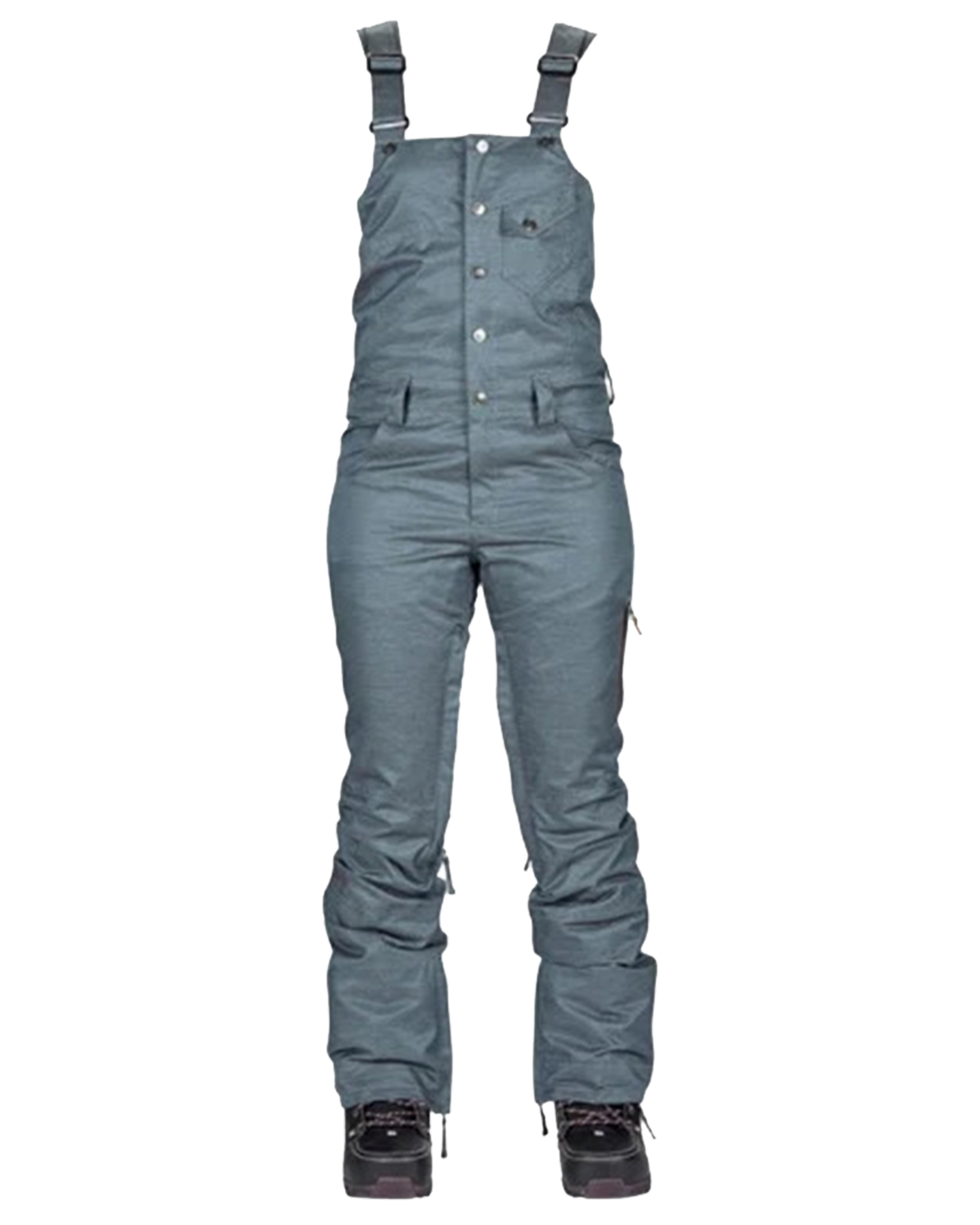 Nikita Women's Evergreen Denim Bib - Blue Women's Snow Bibs - Trojan Wake Ski Snow