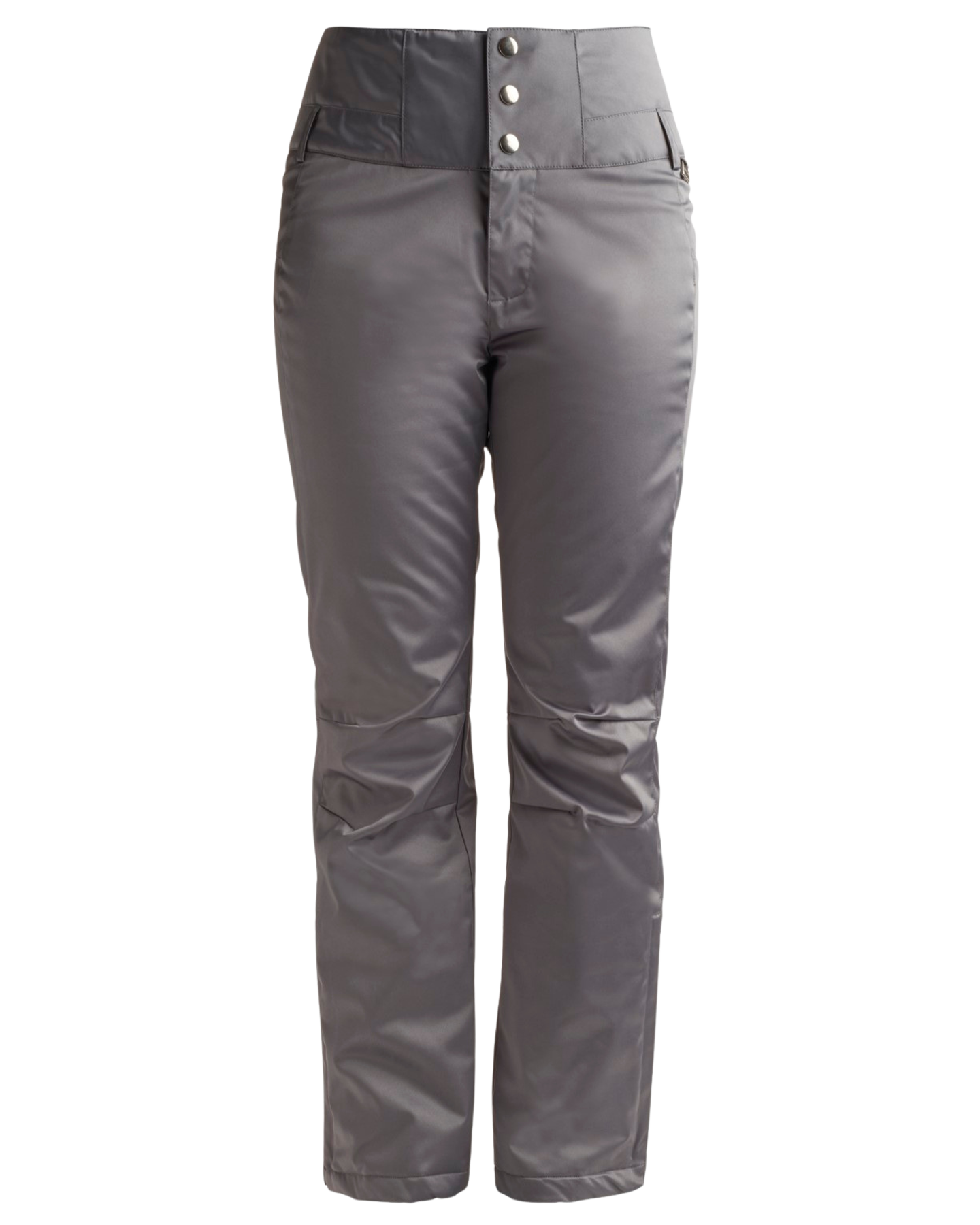 Nils Women's Palisades Metallic High Waisted Snow Pants - Graphite Women's Snow Pants - Trojan Wake Ski Snow