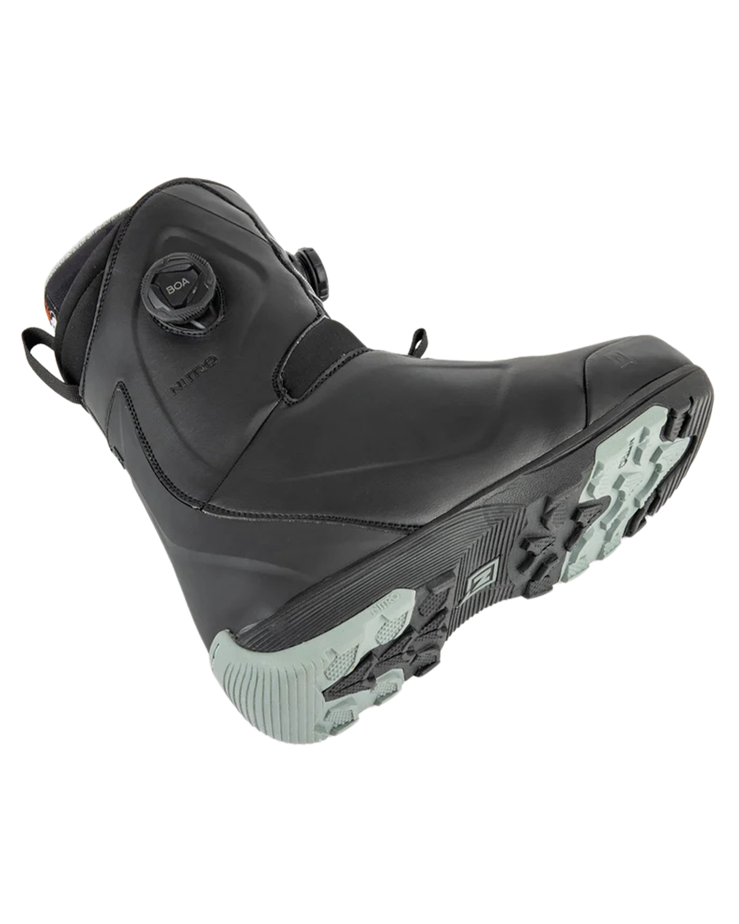 Nitro Club BOA Snowboard Boots – Black Unisex Snowboard Boots - Trojan Wake Ski Snow