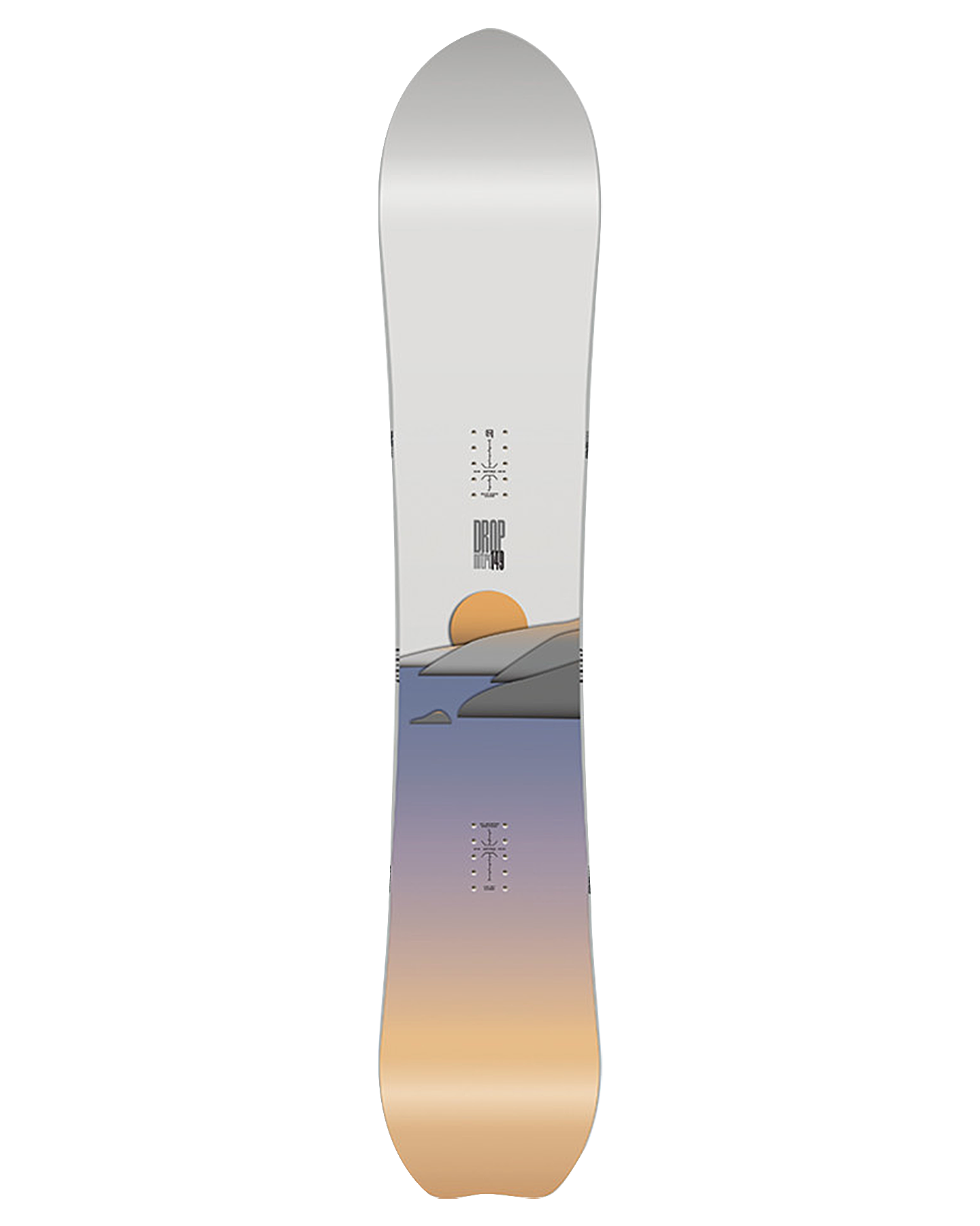Nitro Drop Snowboard - 2025 Women's Snowboards - Trojan Wake Ski Snow