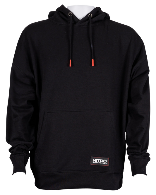 Nitro Men's Hooded Pullover Sweater - Black