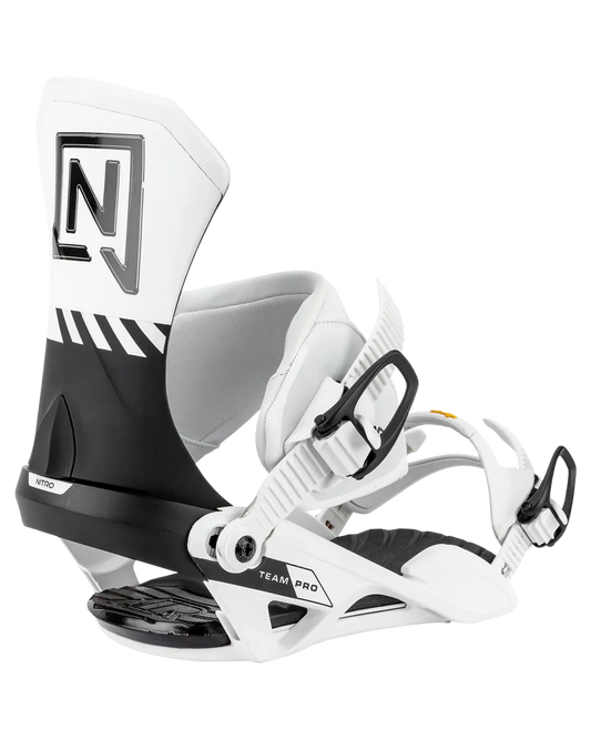 Nitro Men's Team Pro Snowboard Bindings - White