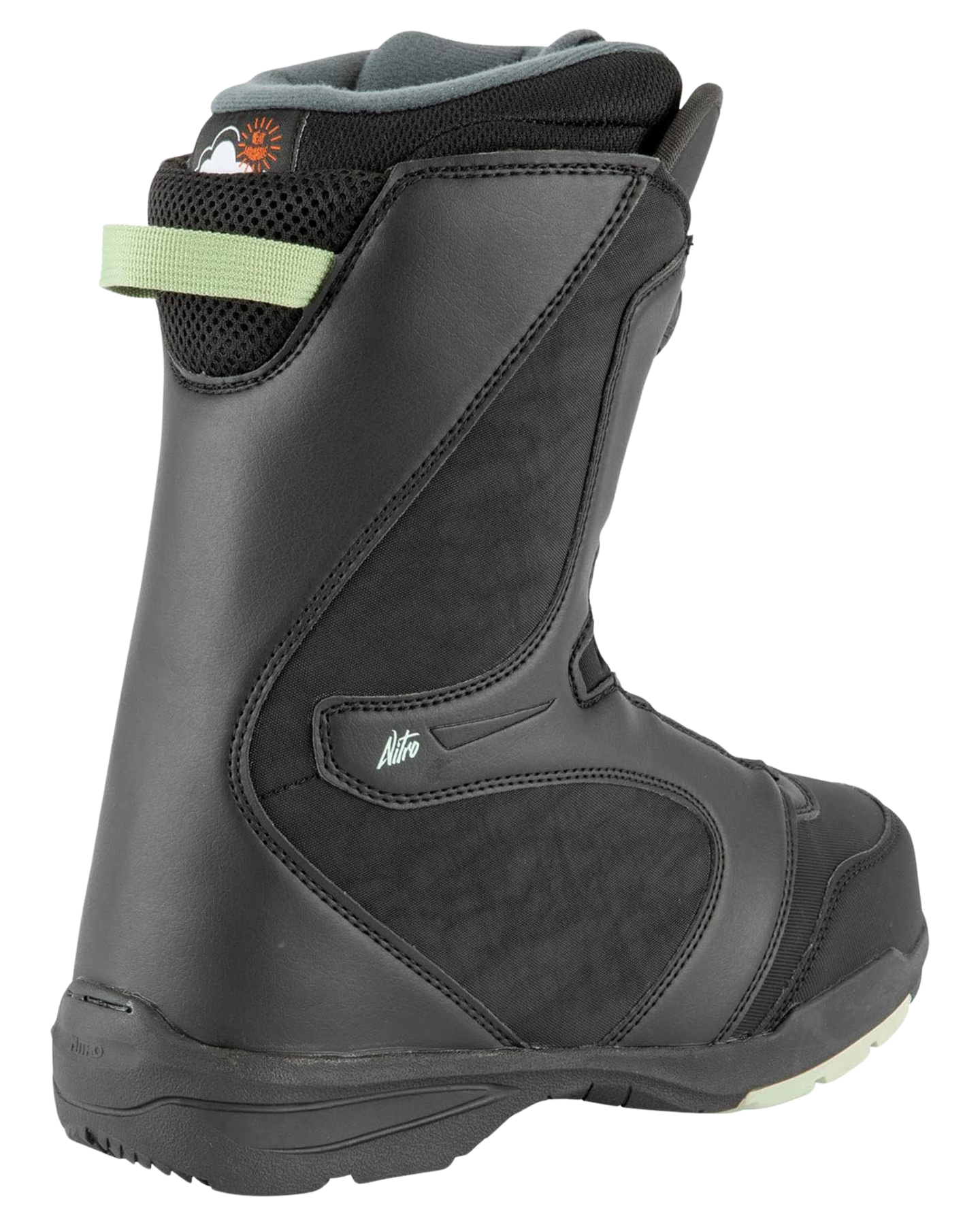 Nitro Women's Flora Boa Snowboard Boots - Black/Mint Women's Snowboard Boots - Trojan Wake Ski Snow