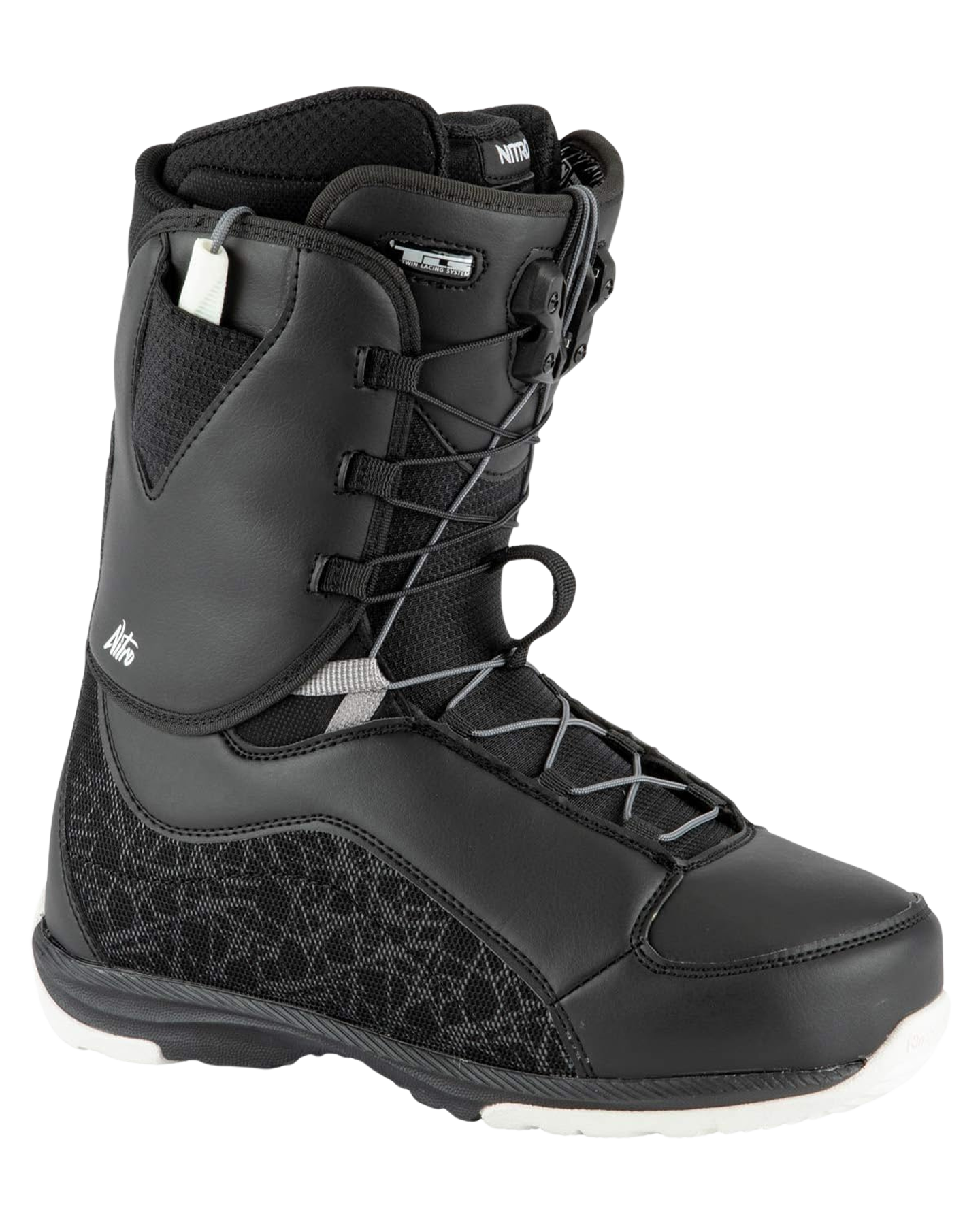 Nitro Women's Futura Tls Snowboard Boots - Black/White Women's Snowboard Boots - Trojan Wake Ski Snow