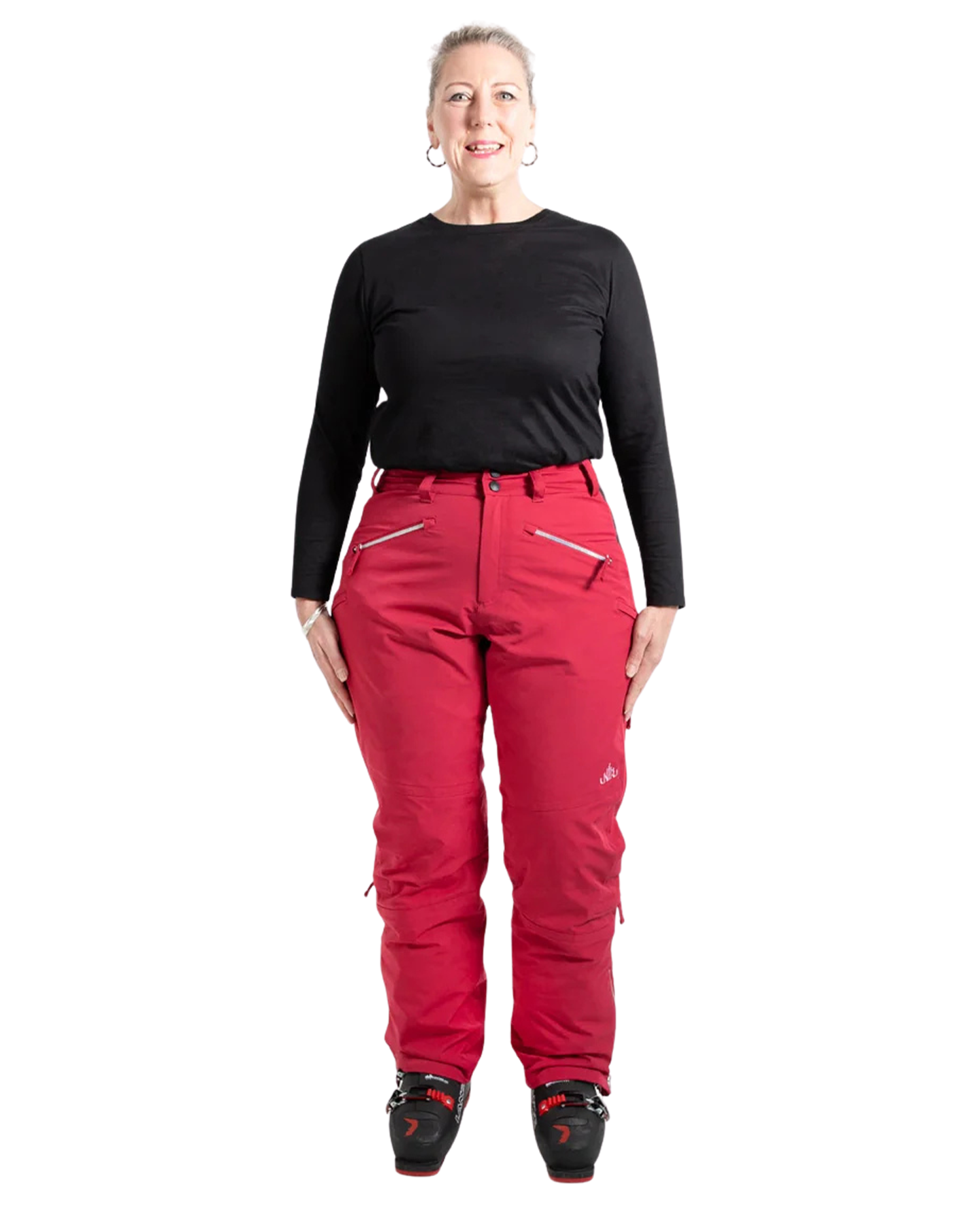 Nobody's Princess Zali Women's (Short) Snow Pants - Raspberry Women's Snow Pants - Trojan Wake Ski Snow