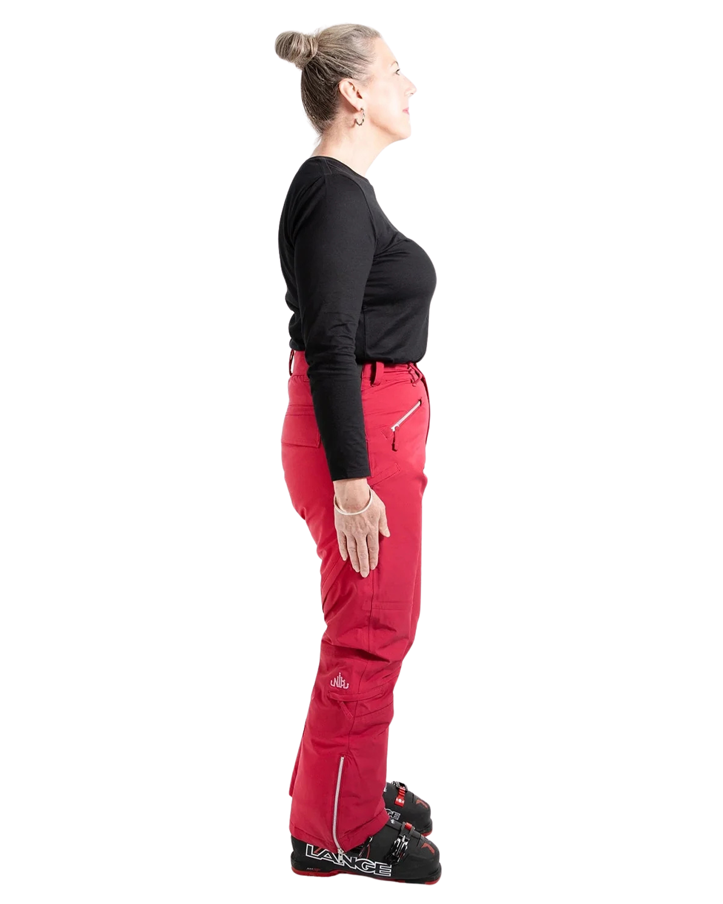 Nobody's Princess Zali Women's (Short) Snow Pants - Raspberry Women's Snow Pants - Trojan Wake Ski Snow
