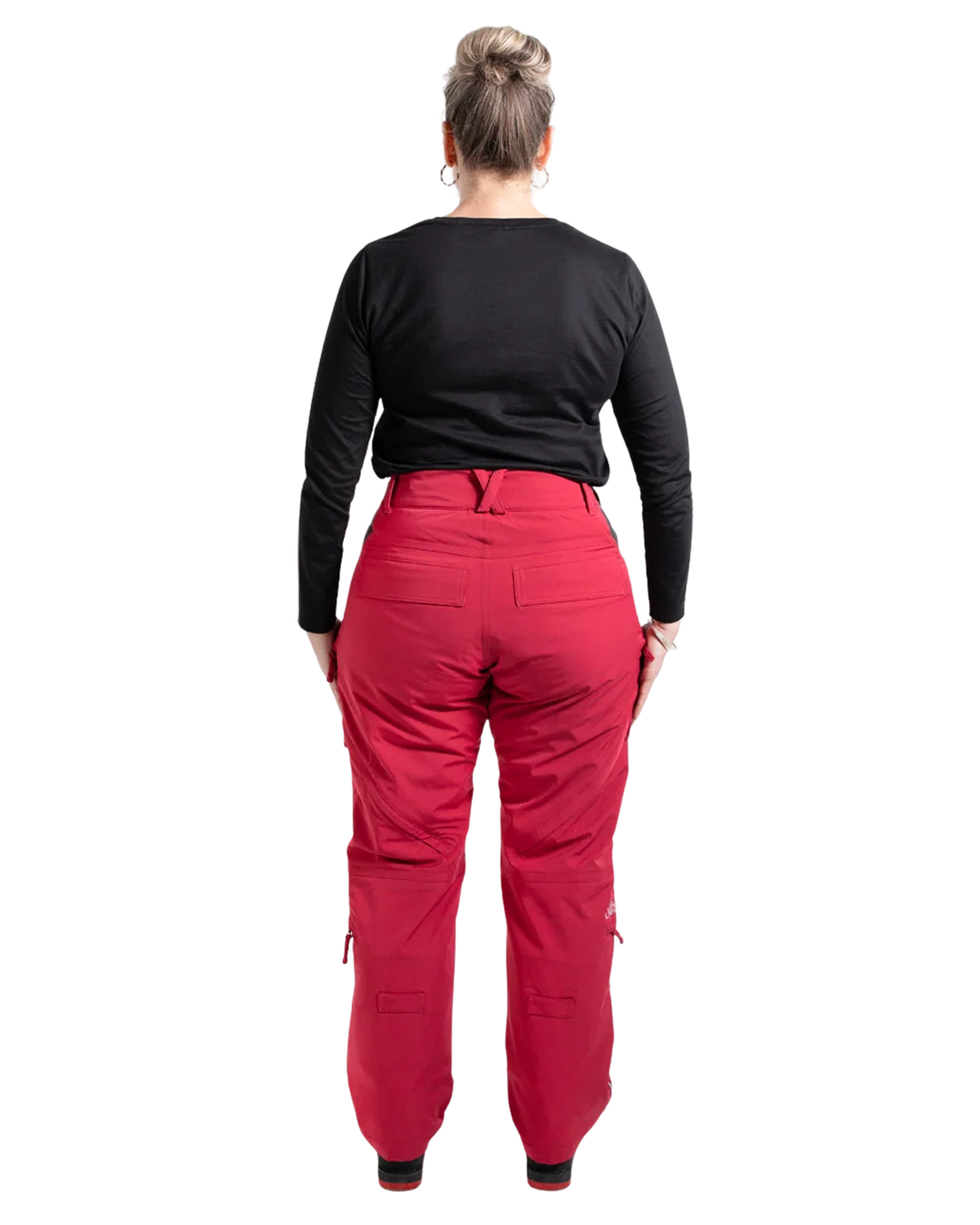 Nobody's Princess Zali Women's (Short) Snow Pants - Raspberry Women's Snow Pants - Trojan Wake Ski Snow