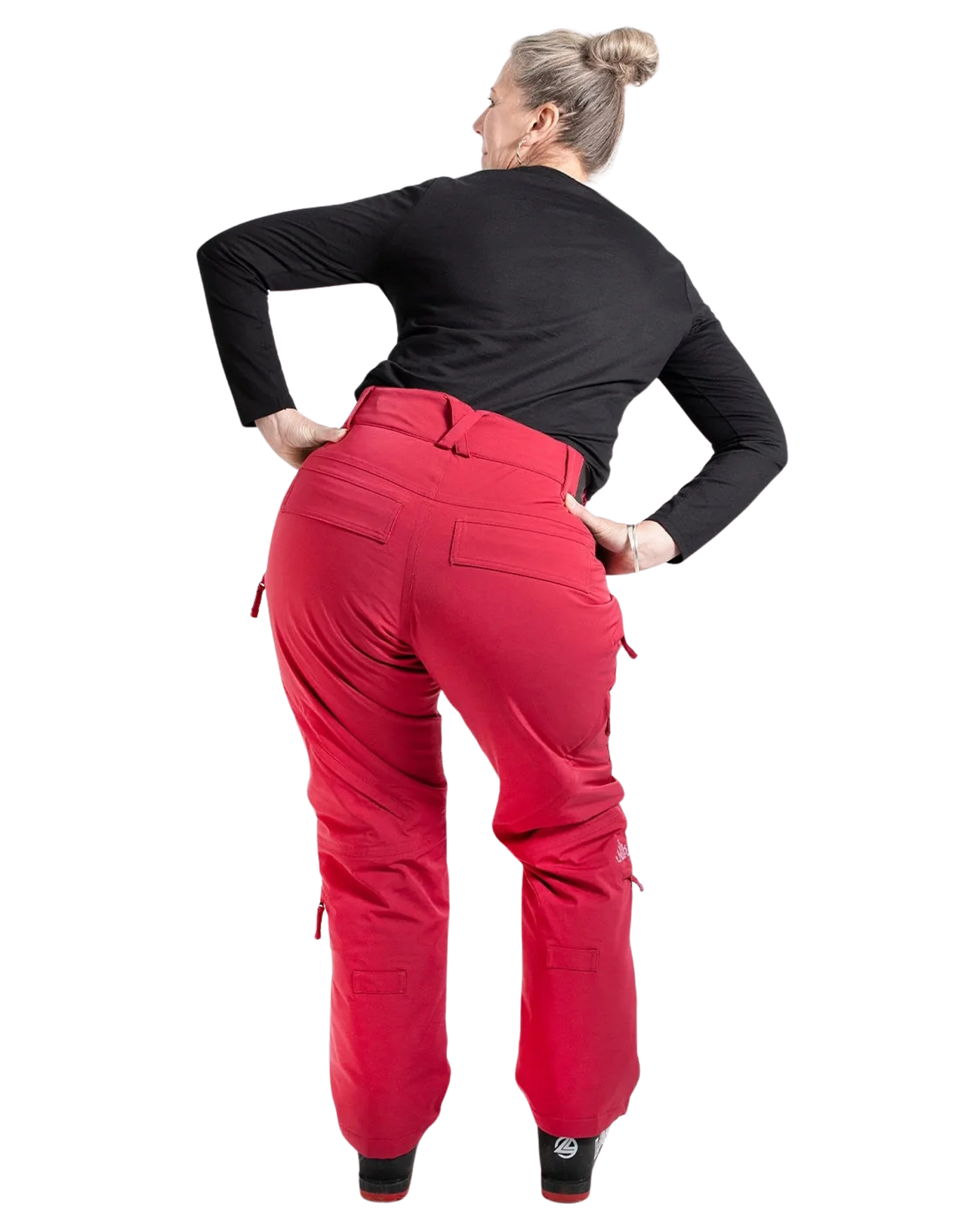 Nobody's Princess Zali Women's (Short) Snow Pants - Raspberry Women's Snow Pants - Trojan Wake Ski Snow