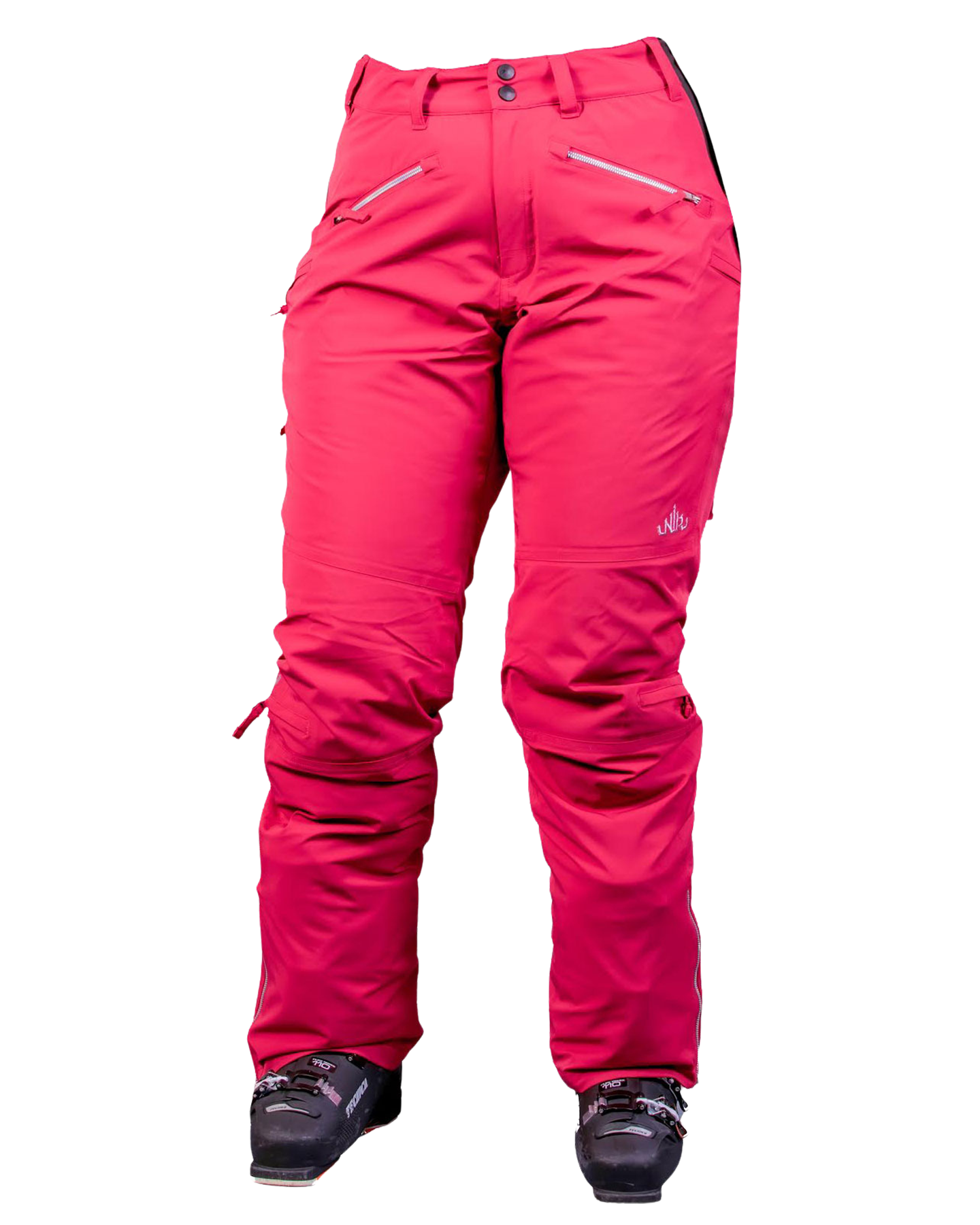 Nobody's Princess Zali Women's (Short) Snow Pants - Raspberry Women's Snow Pants - Trojan Wake Ski Snow