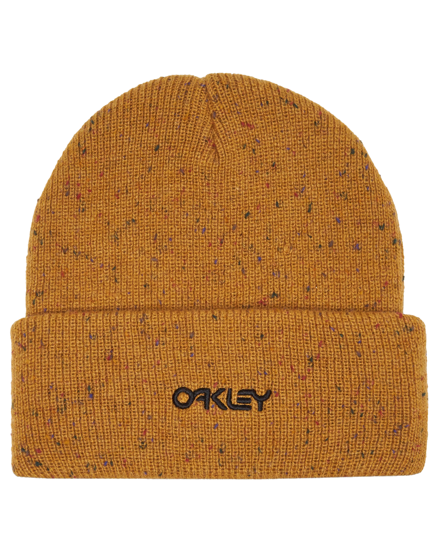 Oakley B1B Speckled Beanie - Amber Yellow Beanies - Trojan Wake Ski Snow