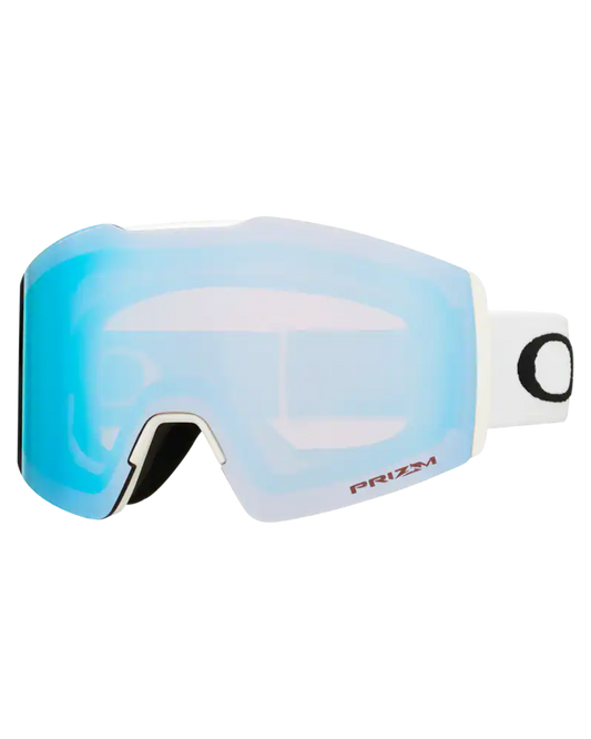Oakley Fall Line M Snow Goggles - Matte White w/ PRIZM Snow Sapphire Iridium Men's Snow Goggles - Trojan Wake Ski Snow