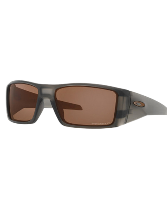 Oakley Heliostat Matte Grey Smoke W/ Prizm Tungsten Polarized Lens Sunglasses - Trojan Wake Ski Snow