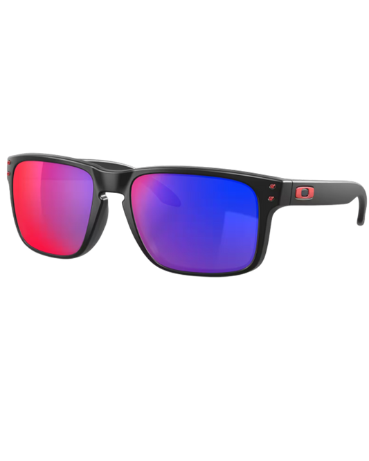 Oakley Holbrook Matte Black W/ Prizm Sapphire Iridium Polarized Lens Sunglasses - Trojan Wake Ski Snow