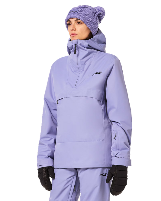 Oakley Holly Women's Anorak - New Lilac - 2024 Women's Snow Jackets - Trojan Wake Ski Snow