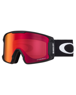 Oakley Line Miner L - Matte Black W/ Prizm Snow Torch Iridi Unisex Snow Goggles - Trojan Wake Ski Snow
