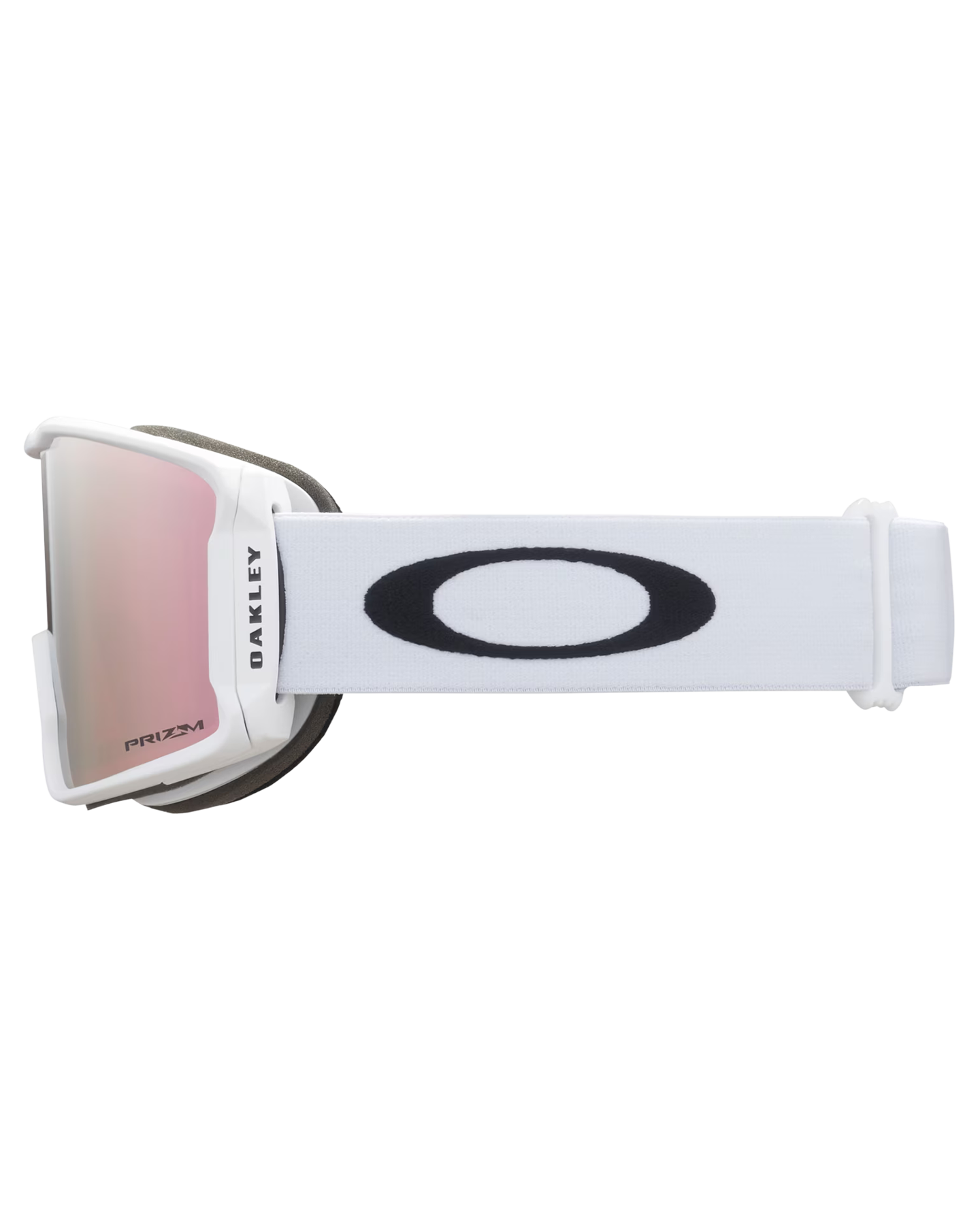 Oakley Line Miner M Snow Goggles - Matte White/Prizm Snow Rose Gold Iridium Lens