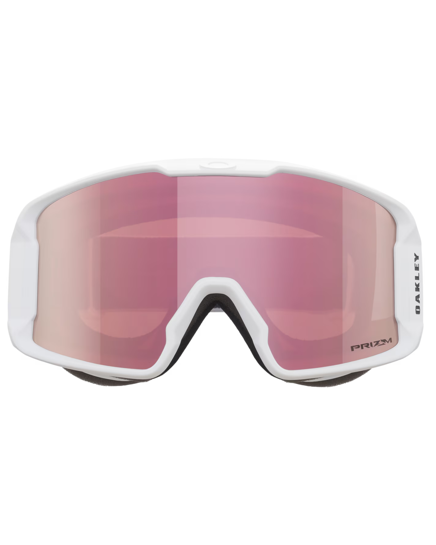 Oakley Line Miner M Snow Goggles - Matte White/Prizm Snow Rose Gold Iridium Lens