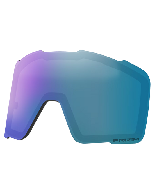 Oakley Line Miner™ M Replacement Lens - Prizm Snow Iced Iridium Lens Unisex Snow Goggle Lenses - Trojan Wake Ski Snow