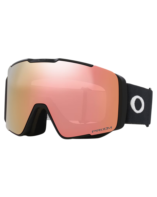 Oakley Line Miner™ Pro M (Low Bridge Fit) Snow Goggles - Matte Black/Prizm Rose Gold Iridium Lens