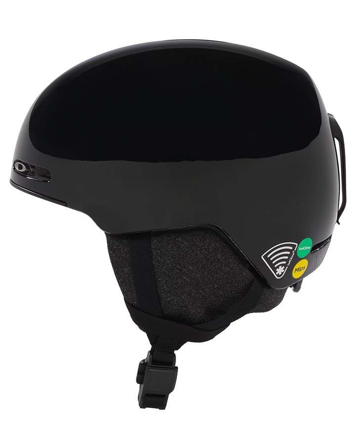 Oakley Mod1 I.C.E Asian Fit Mips Helmet - I.C.E Black Reflective Snow Helmets - Mens - Trojan Wake Ski Snow