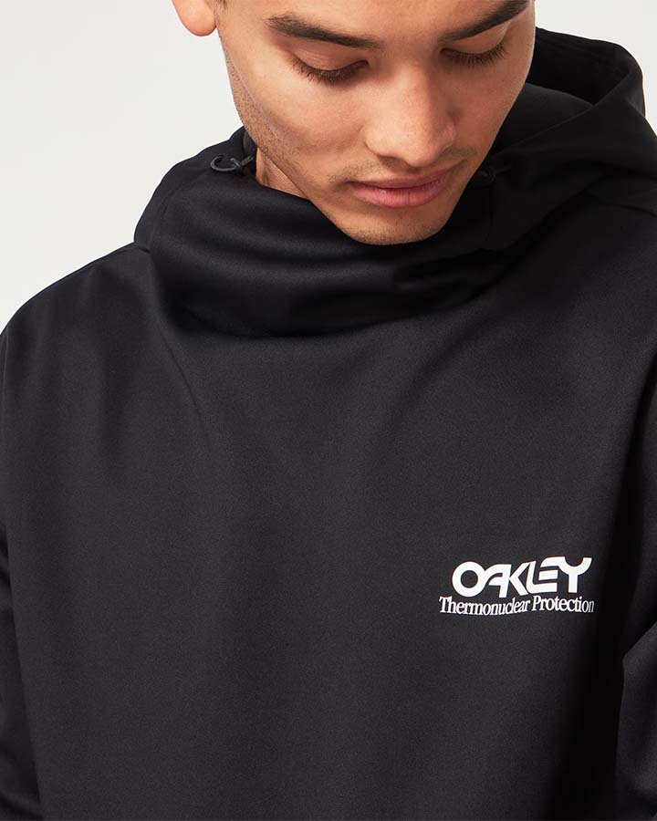 Oakley Park Rc Softshell Hoodie - Blackout Hoodies & Sweatshirts - Trojan Wake Ski Snow