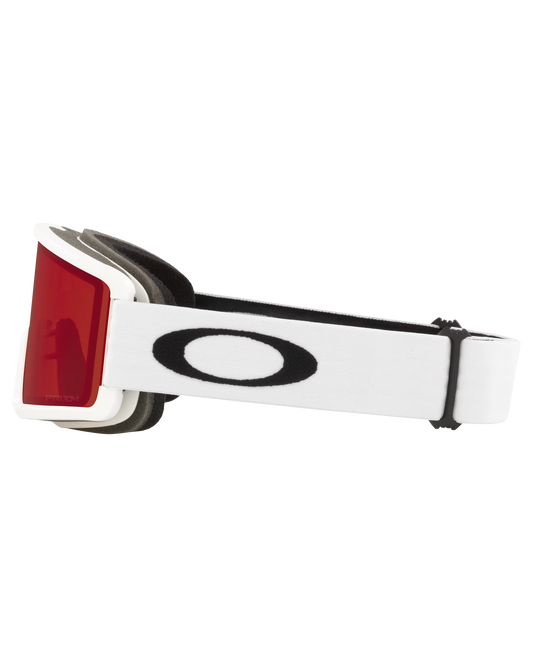 Oakley Target Line L Snow Goggles - Matte White/Prizm Snow Rose Lens
