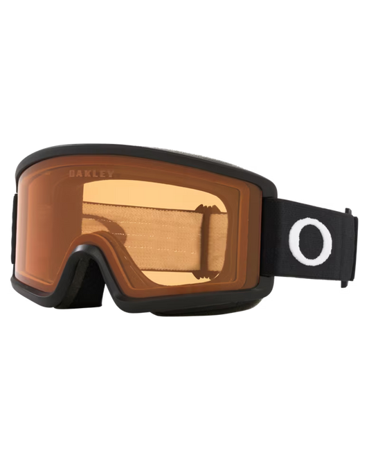 Oakley Target Line S Snow Goggles - Matte Black w/ PRIZM Snow Persimmon Men's Snow Goggles - Trojan Wake Ski Snow