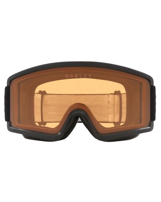 Oakley Target Line S Snow Goggles - Matte Black w/ PRIZM Snow Persimmon Men's Snow Goggles - Trojan Wake Ski Snow