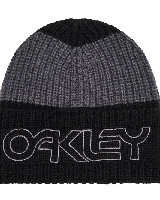 Oakley Tnp Deep Cuff Beanie - Blackout - 2024 Beanies - Trojan Wake Ski Snow