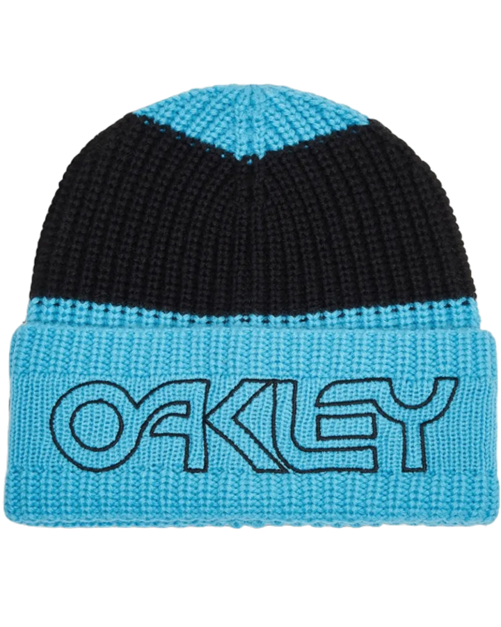 Oakley Tnp Deep Cuff Beanie - Bright Blue Beanies - Trojan Wake Ski Snow