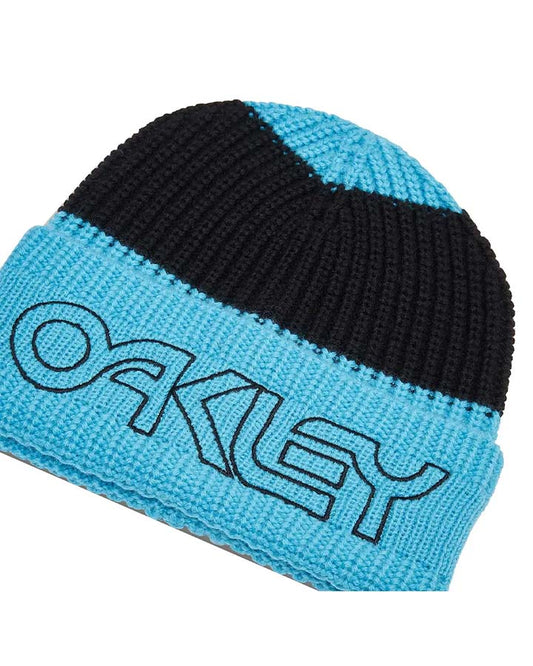 Oakley Tnp Deep Cuff Beanie - Bright Blue Beanies - Trojan Wake Ski Snow