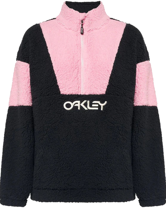 Oakley Tnp Ember Half Zip Rc Fleece - Blackout Women's Snow Jackets - Trojan Wake Ski Snow