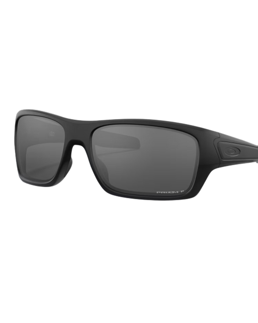 Oakley Turbine Matte Black W/ Prizm Black Lens Sunglasses - Trojan Wake Ski Snow