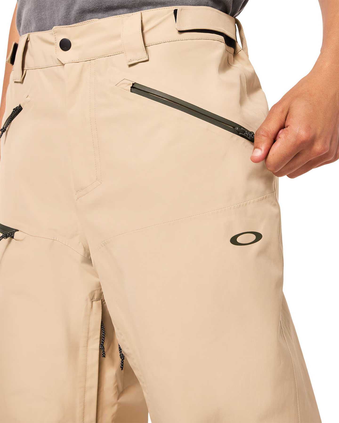 Oakley Unbound GORE-TEX® Shell Pant - Humus Unisex Snow Pants - Trojan Wake Ski Snow
