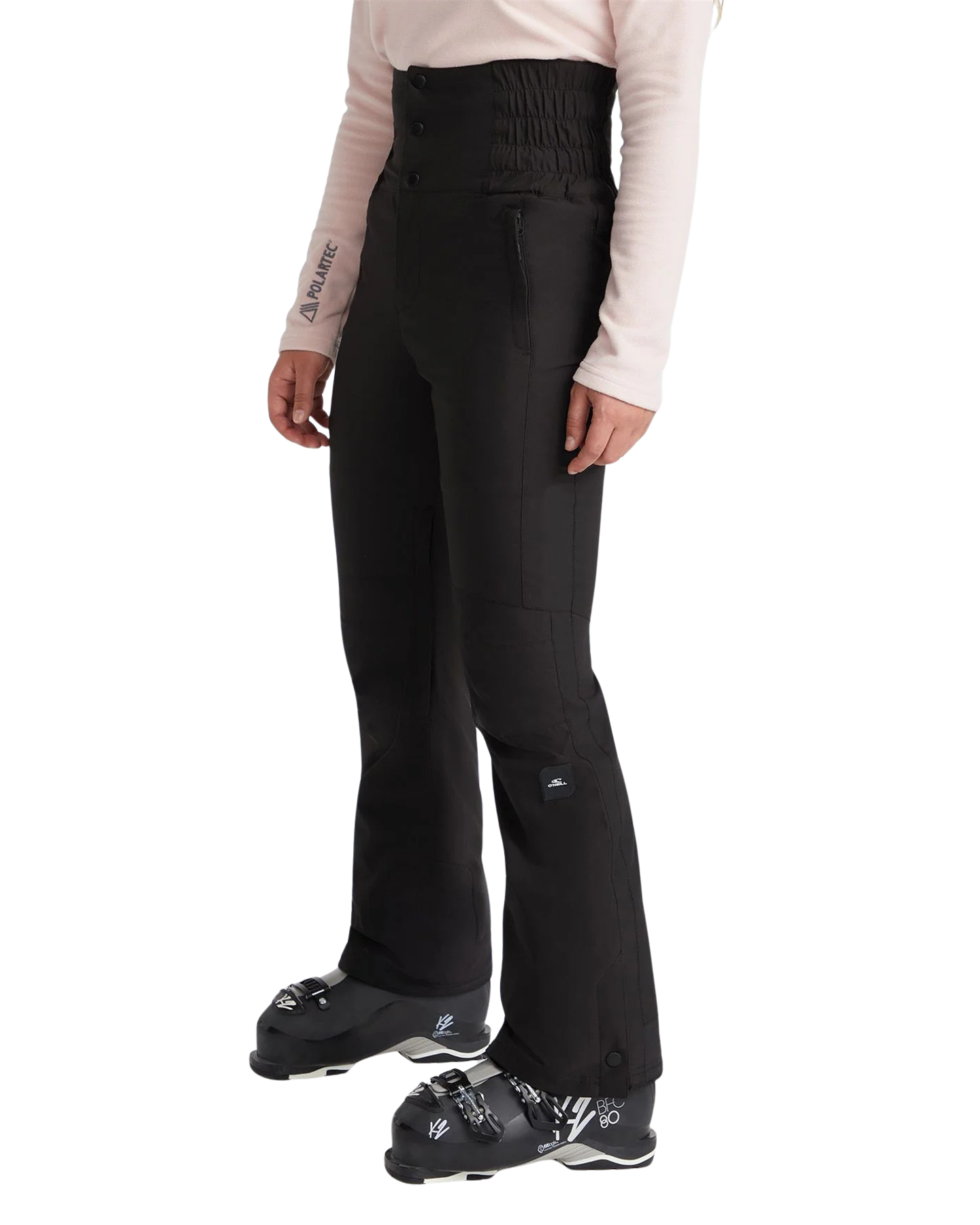 O'Neill Women's Total Disorder Slim Pants - Black Out Women's Snow Pants - Trojan Wake Ski Snow