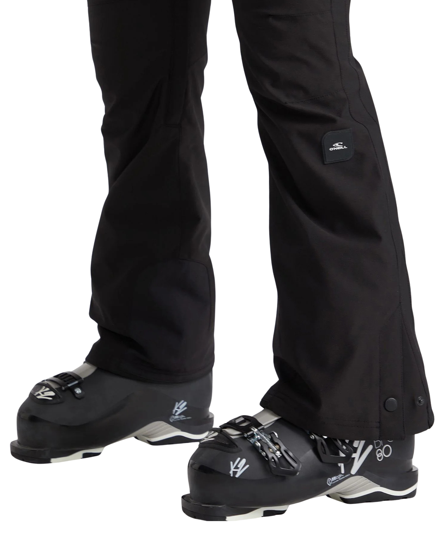 O'Neill Women's Total Disorder Slim Pants - Black Out Women's Snow Pants - Trojan Wake Ski Snow