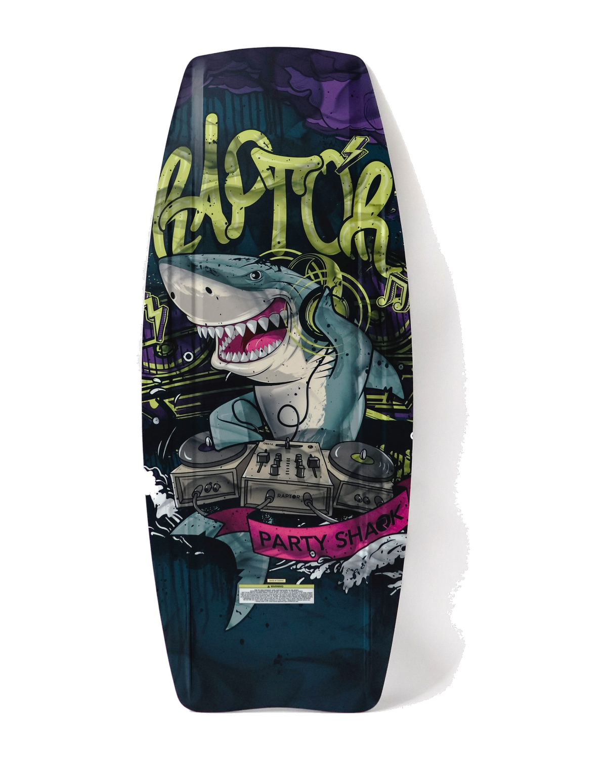 Raptor Party Shark Kneeboard Kneeboards - Trojan Wake Ski Snow