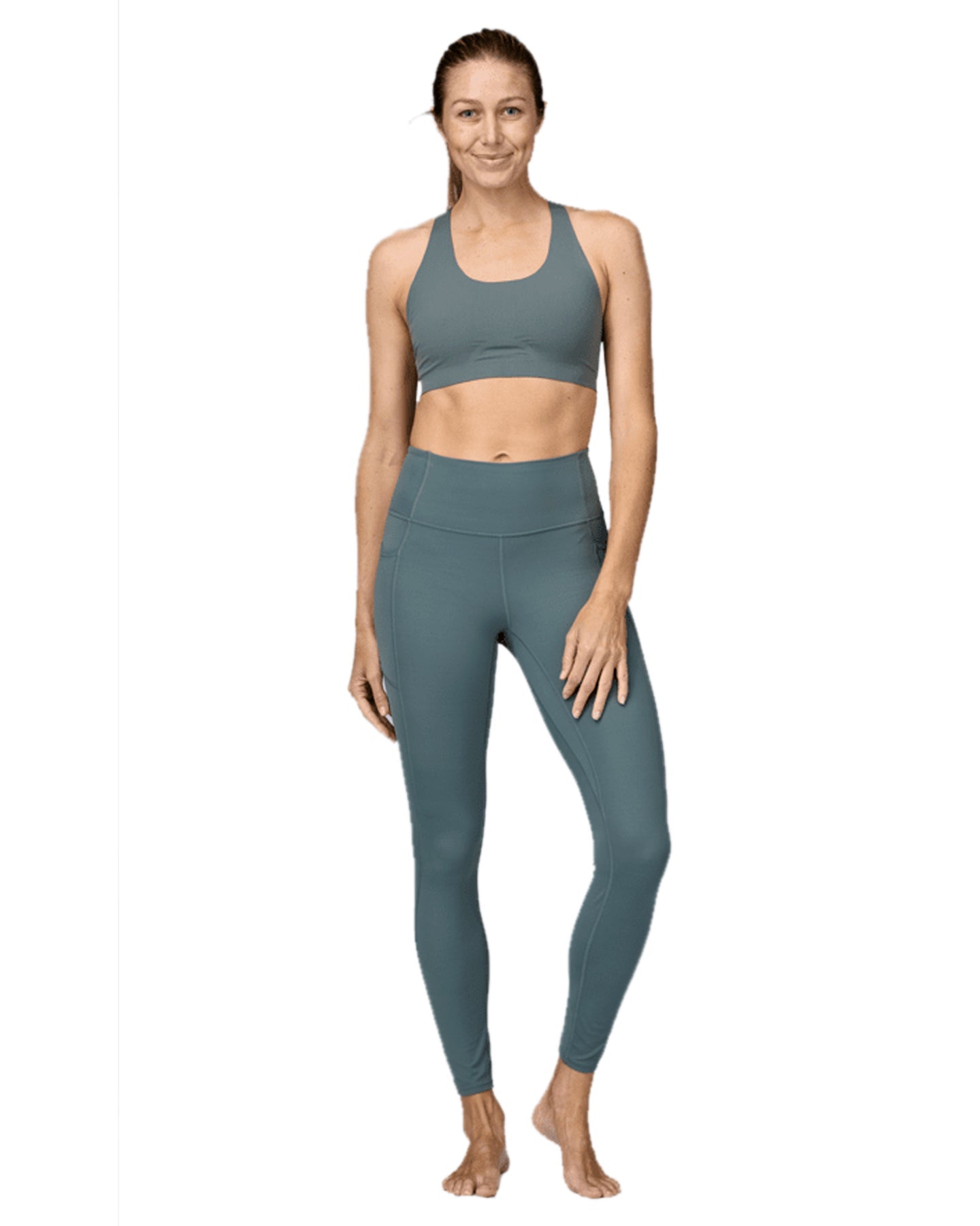 Patagonia Live Simply Women's Bra - Nouveau Green Women's S/S Tees - Trojan Wake Ski Snow