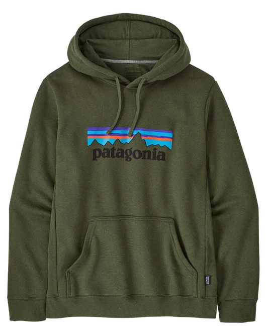 Patagonia Men's P-6 Logo Uprisal Hoody - Torrey Pine Green Men's Hoodies - Trojan Wake Ski Snow