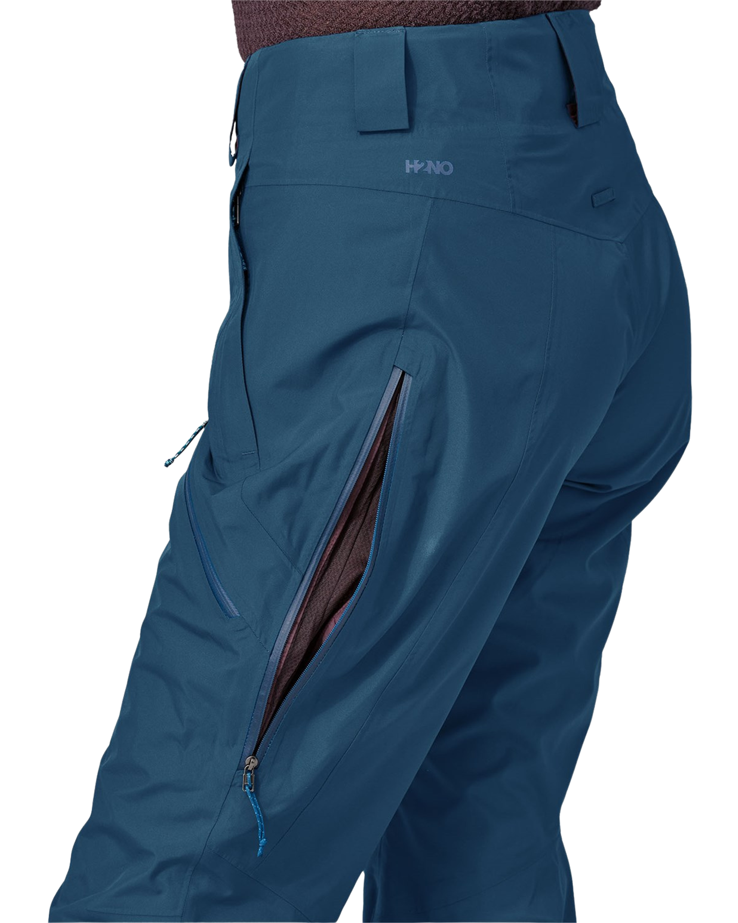 Patagonia Women's Powder Town Pants - Lagom Blue Women's Snow Pants - Trojan Wake Ski Snow