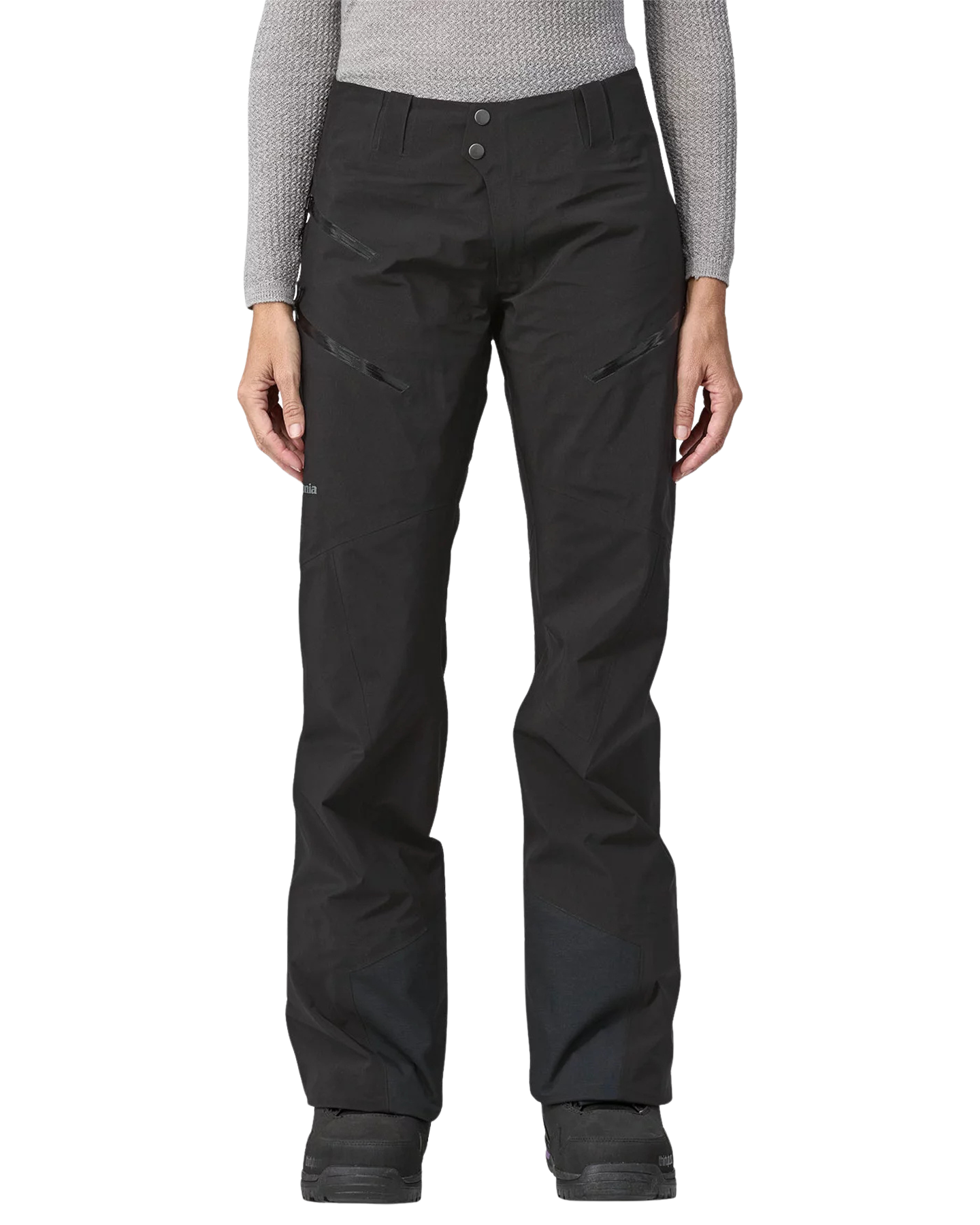 Patagonia Powslayer Pants - Black Unisex Snow Pants - Trojan Wake Ski Snow