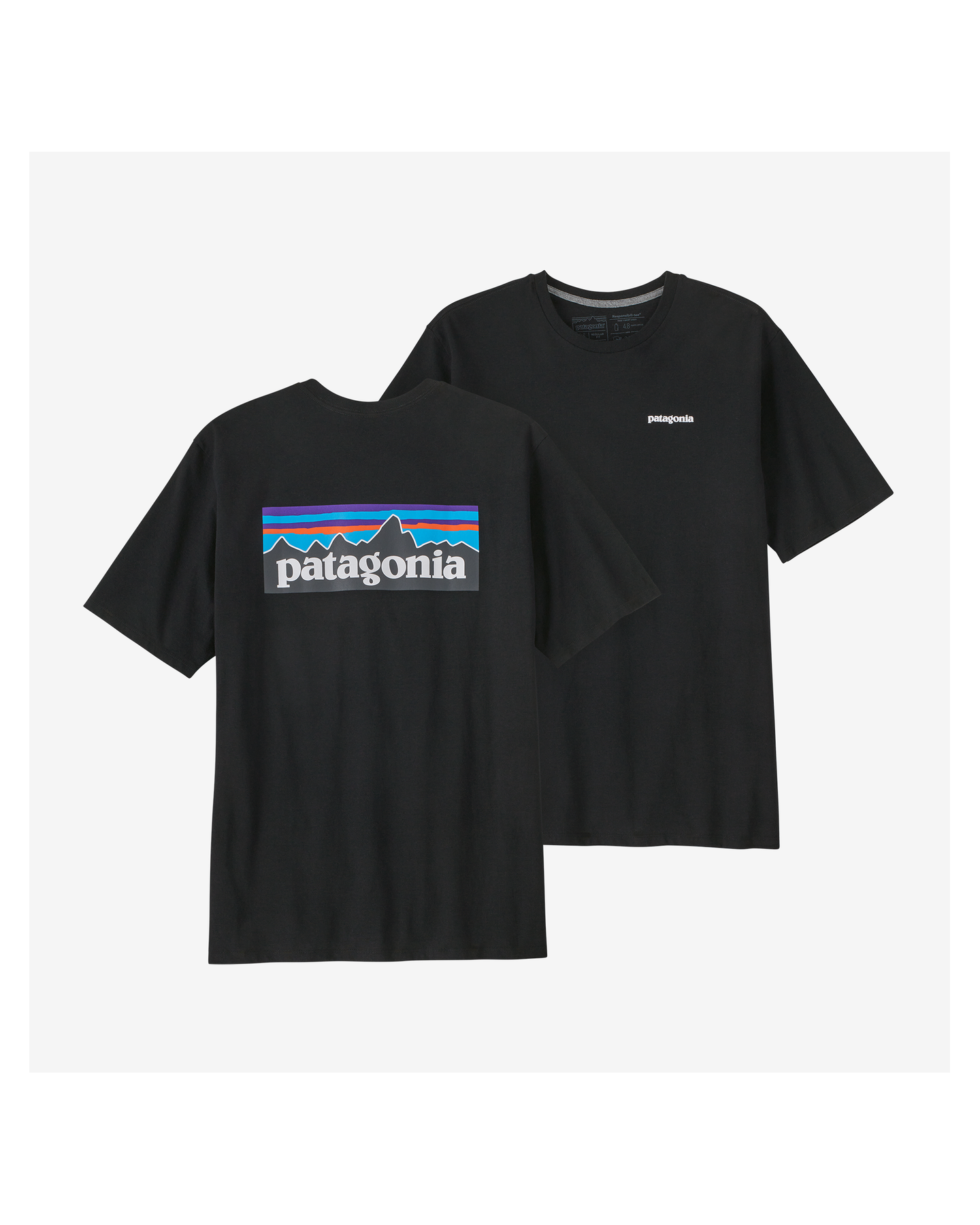 Patagonia Responsibili-Tee - Black - Trojan Wake Ski Snow