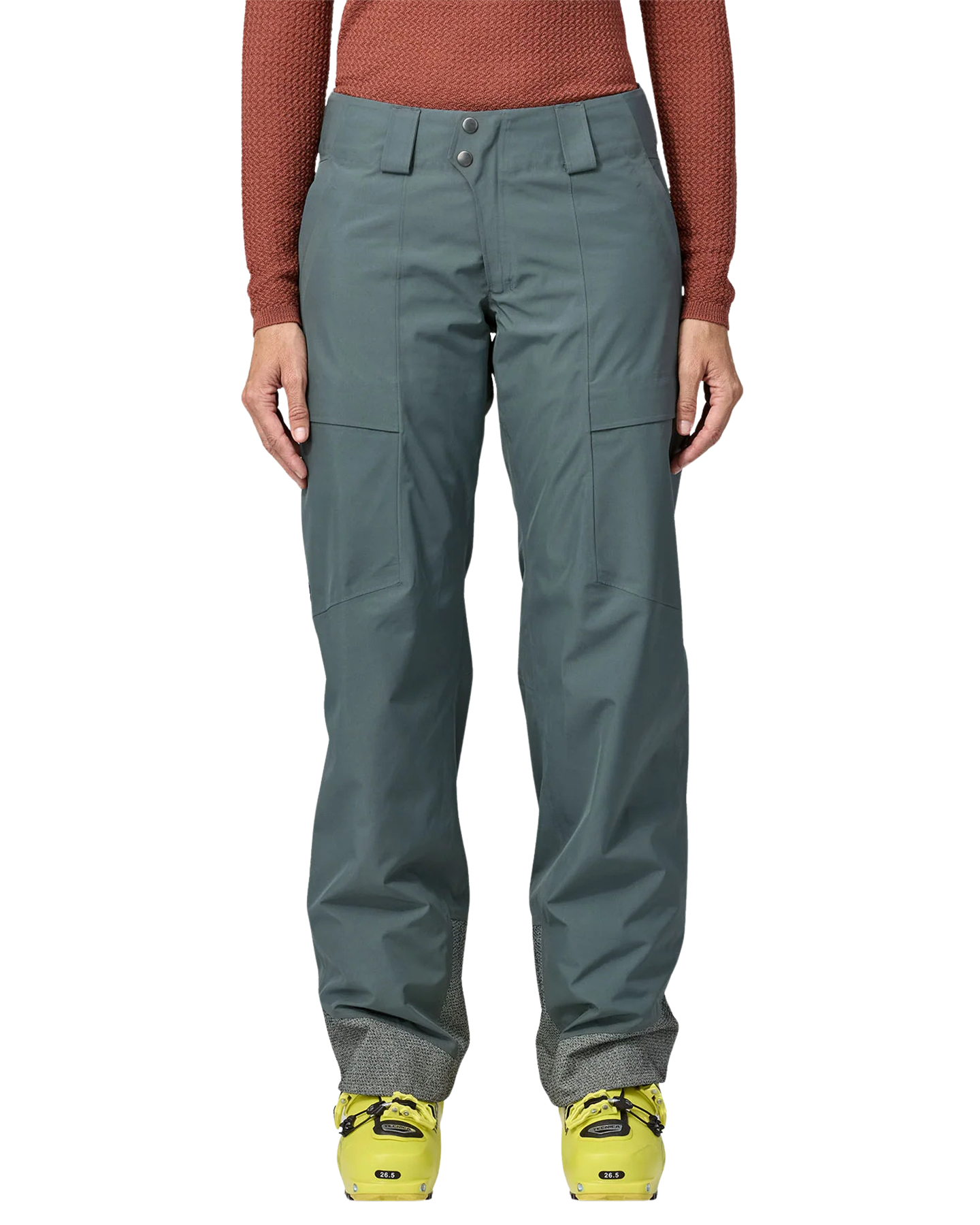 Patagonia Storm Shift Women's Snow Pants - Nouveau Green - 2024 Women's Snow Pants - Trojan Wake Ski Snow