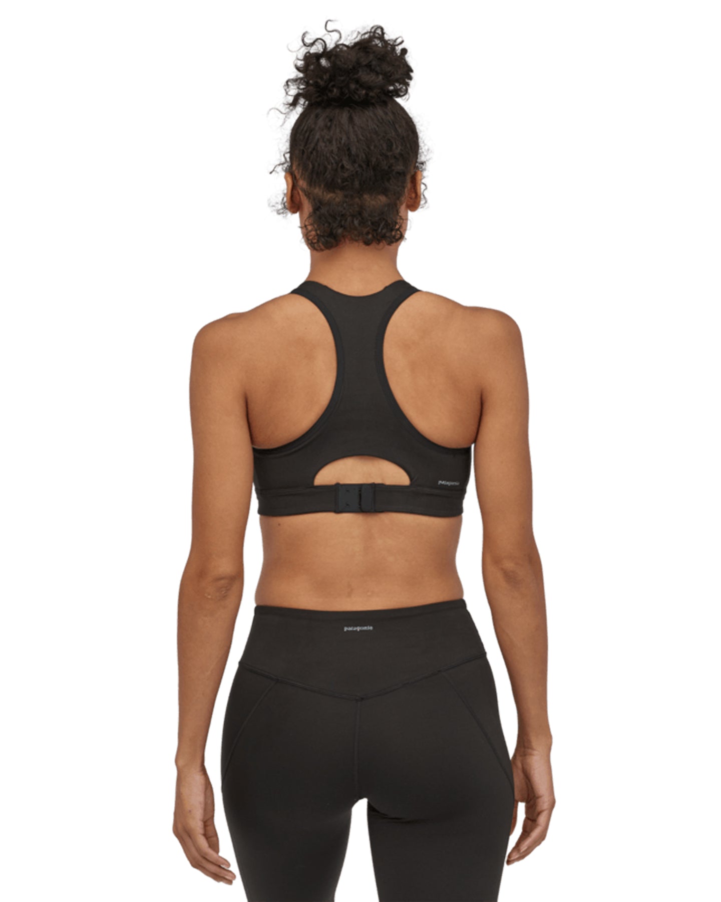 Patagonia Wild Trails Women's Sports Bra - Black Women's S/S Tees - Trojan Wake Ski Snow