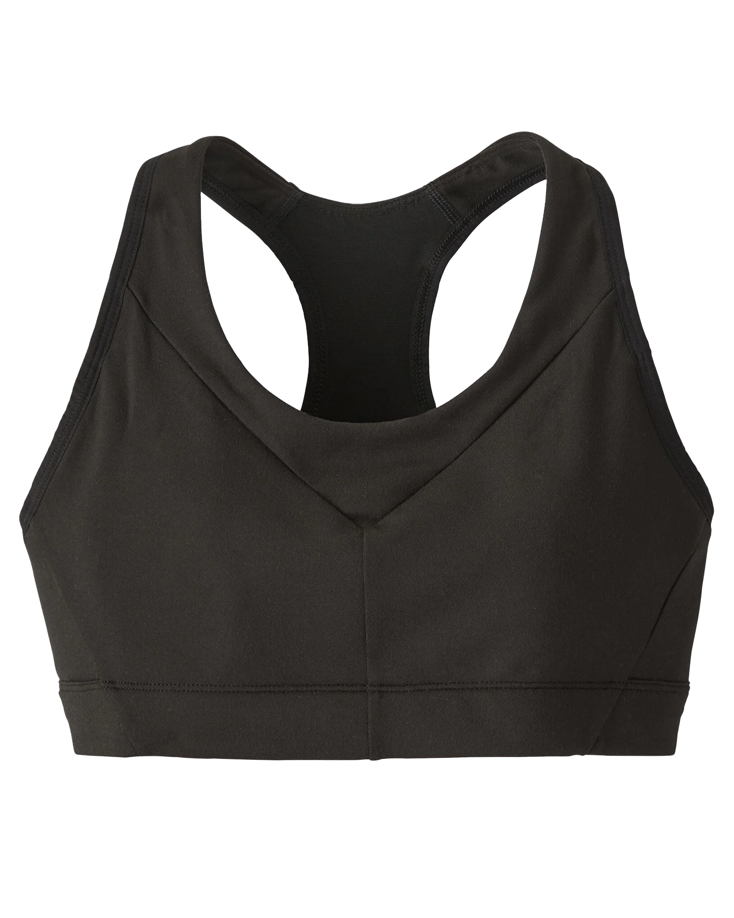 Patagonia Wild Trails Women's Sports Bra - Black Women's S/S Tees - Trojan Wake Ski Snow