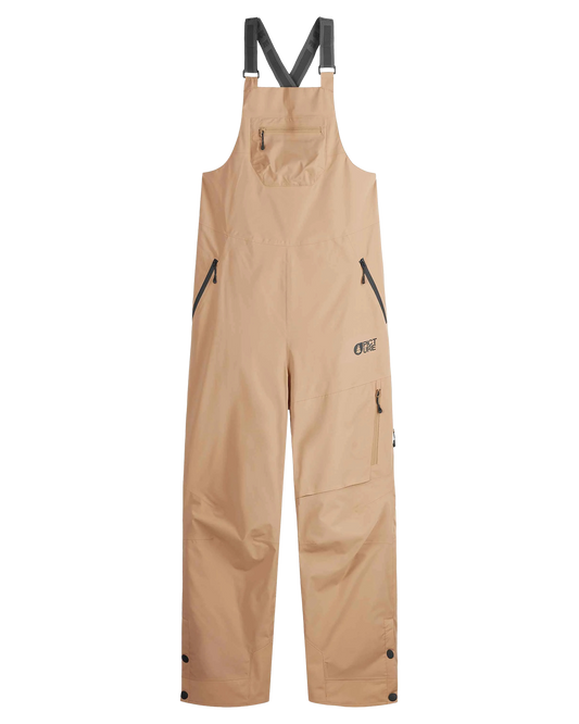 Picture Elwy Women's Bib Pants - Latte - 2024 Women's Snow Bibs - Trojan Wake Ski Snow