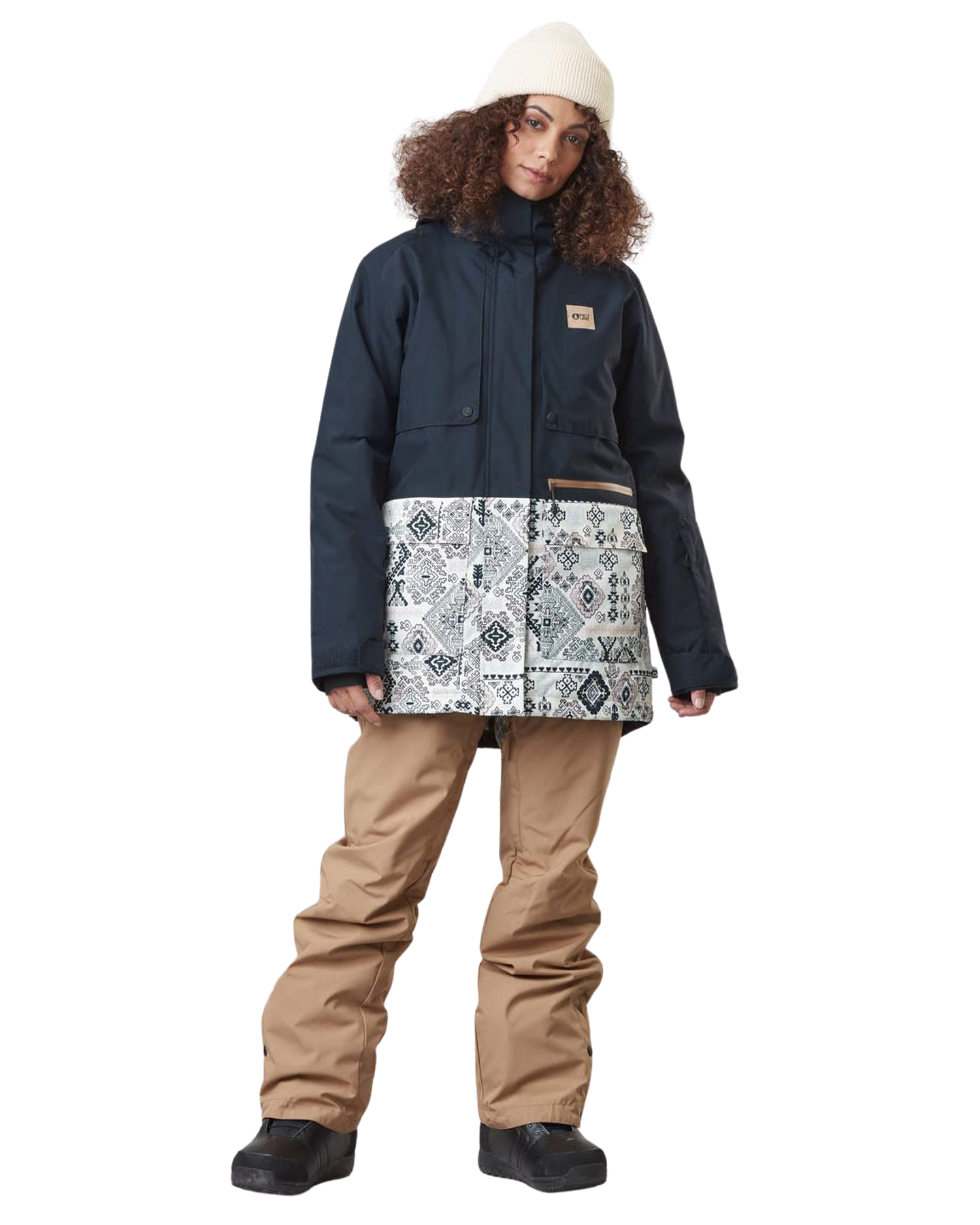 Picture Glawi Women's Snow Jacket - Dark Blue - 2023 Women's Snow Jackets - Trojan Wake Ski Snow