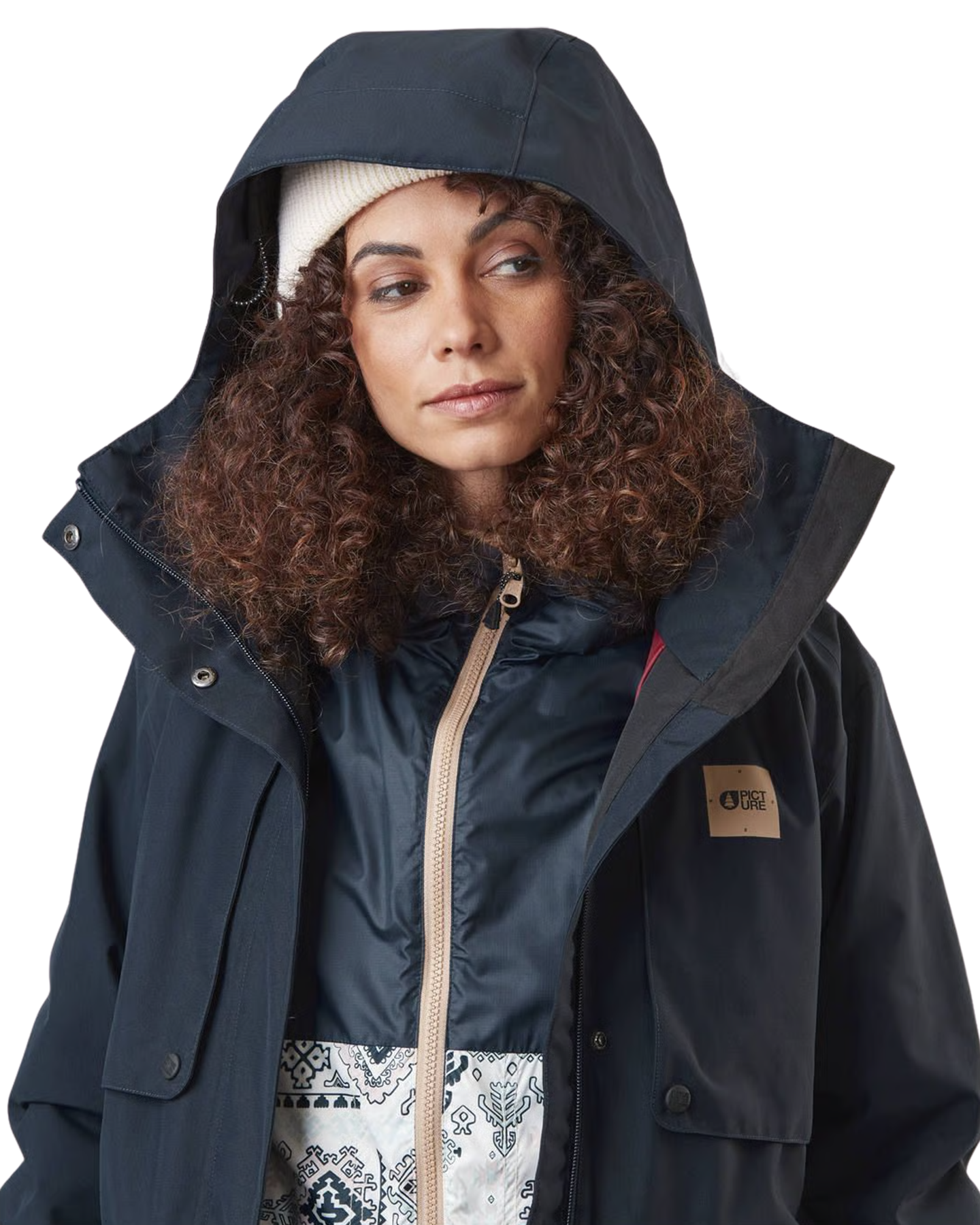 Picture Glawi Women's Snow Jacket - Dark Blue - 2023 Women's Snow Jackets - Trojan Wake Ski Snow